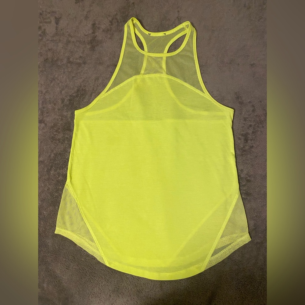 Women’s Yellow Racerback Tank